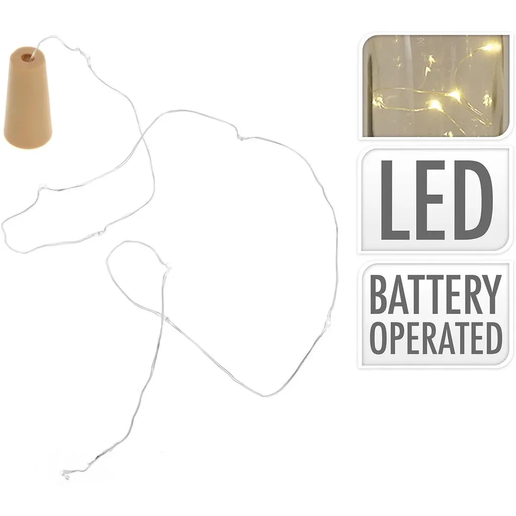 Flaschenkorken mit beleuchteter LED