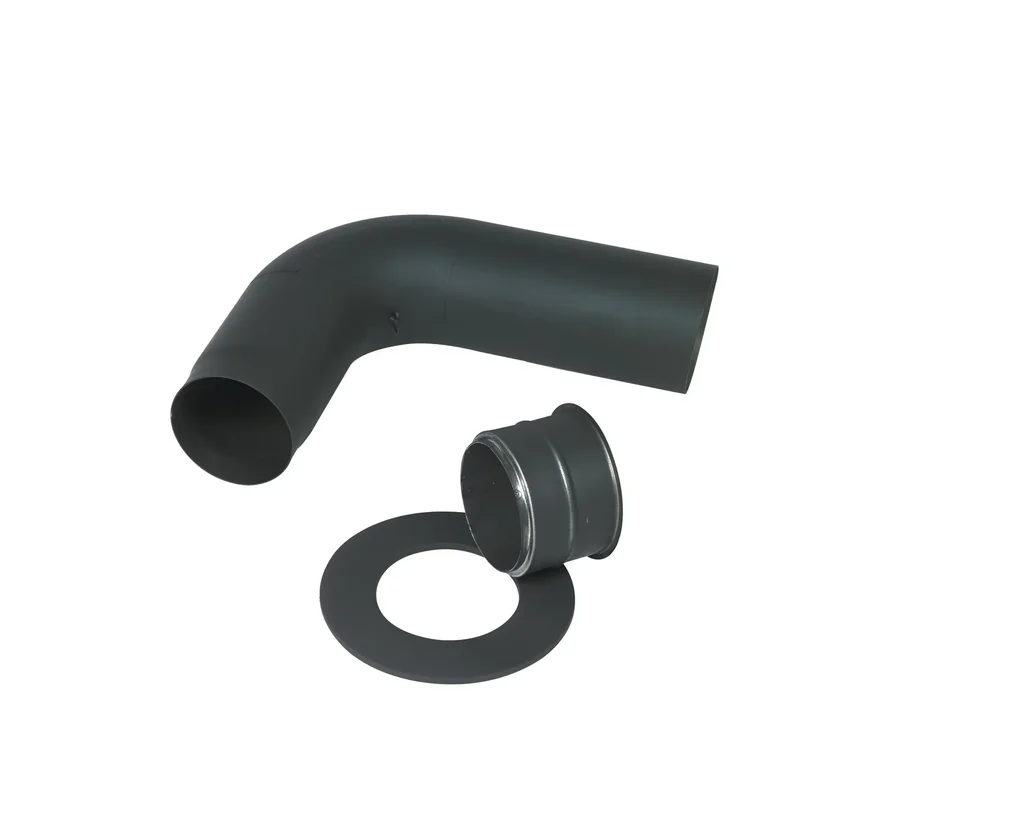 Kaminrohr-Anschluss Set 150 mm Fullform titan