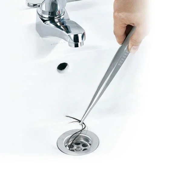 Abfluss-Pinzette aus Edelstahl