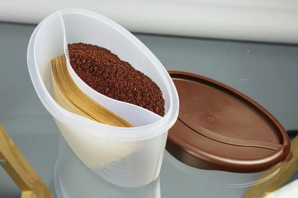 Kaffee-Vorratsdose, 2 in 1