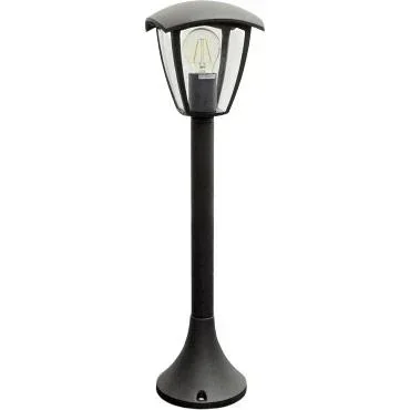 Gartenleuchte - Sockenlampe - Aluminium - quadratisch - IP44