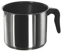 Edelstahl Milchtopf Antihaftbeschichtung, mit Ausguss, 14 cm