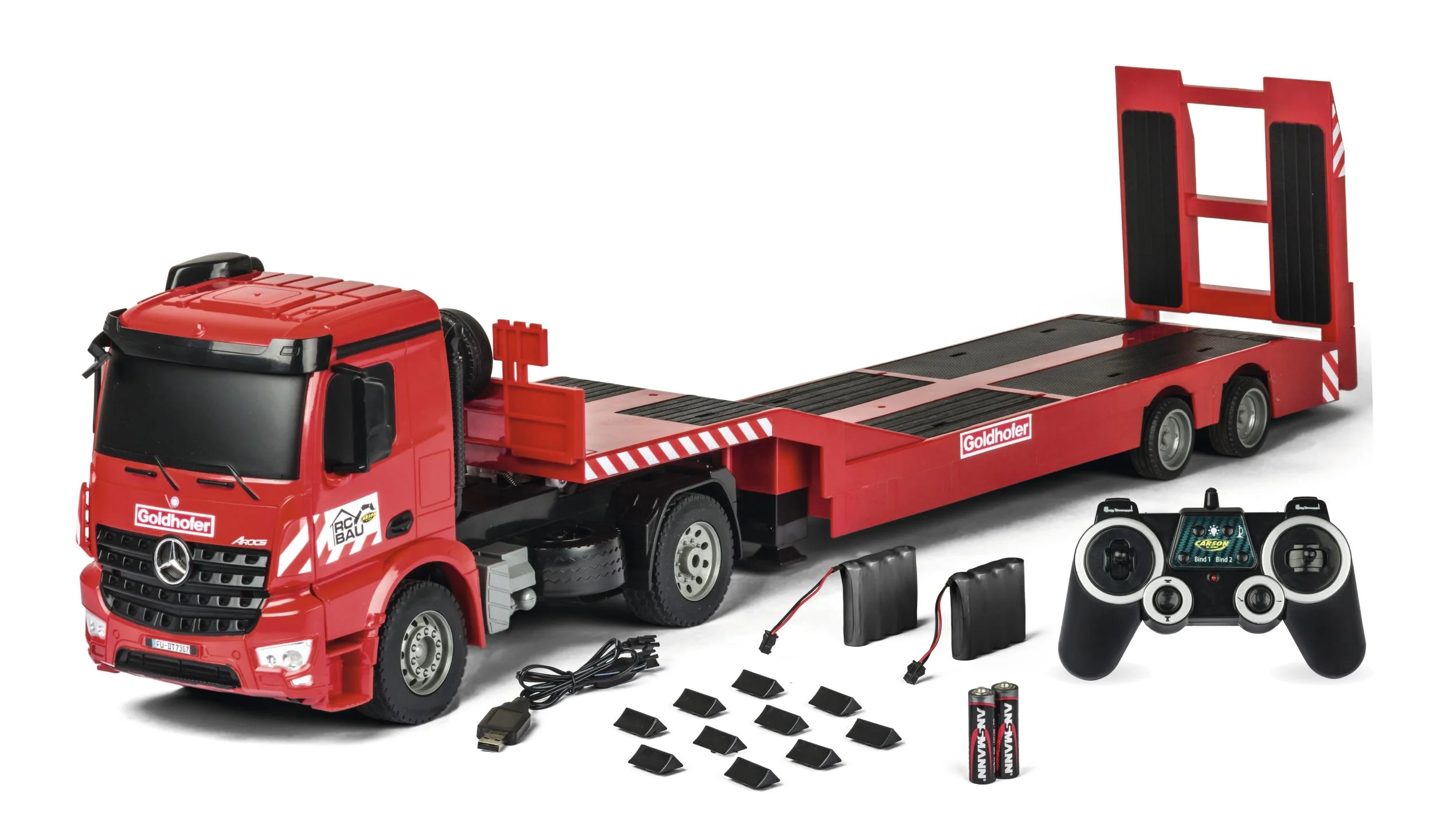 MB Arocs Goldhofer 2.4G, RTR 1:20