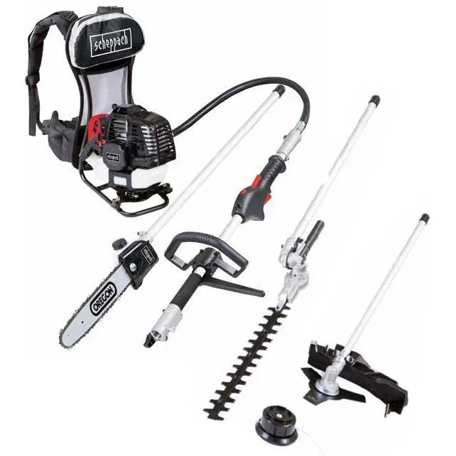 4-in-1 Benzin-Multitool MFH5300-4BP - Tieflöffel | 51,7cc | 2-Takt | 1300W