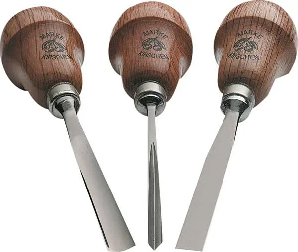 6-teiliger Kerbschnitz Beitel Satz