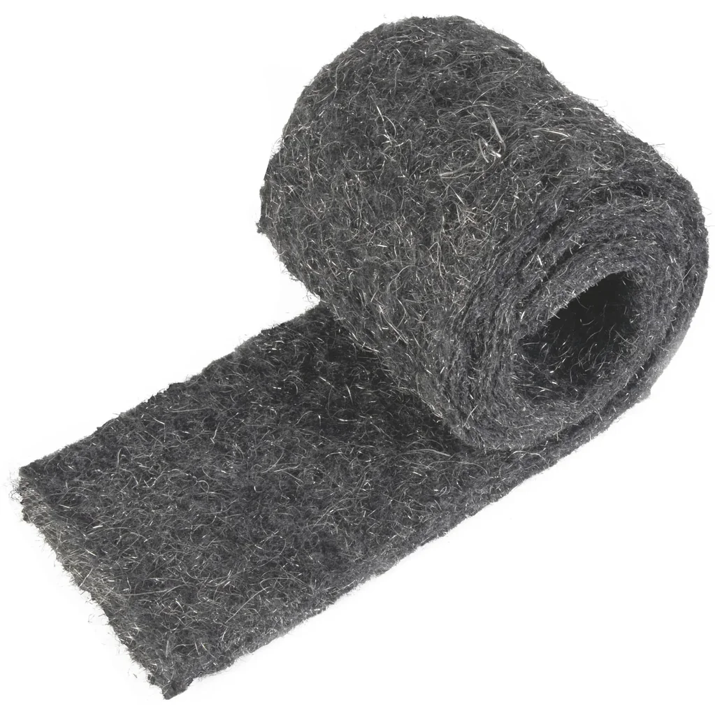 Nager-Barriere Stahlwolle