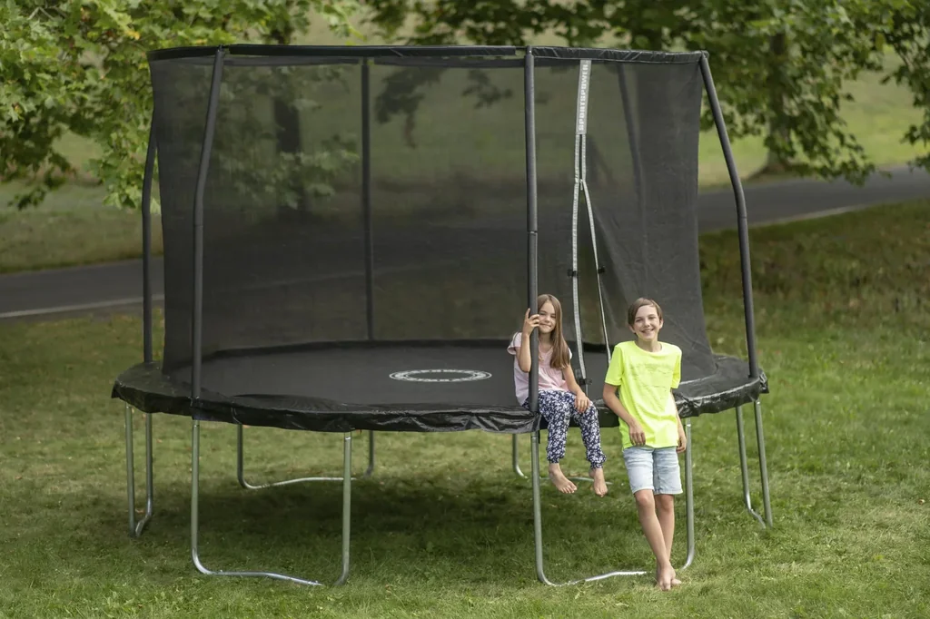 Trampolin Ø366 cm schwarz