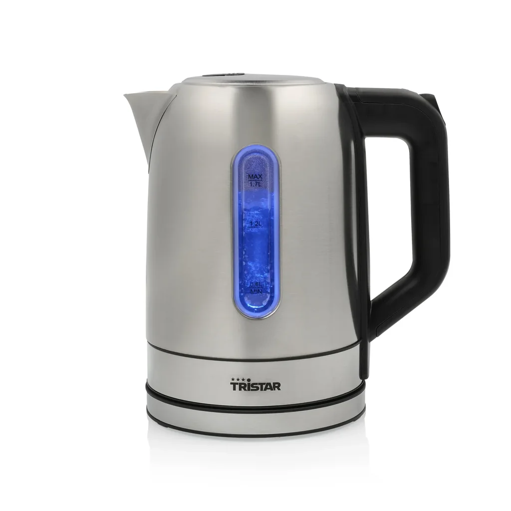 Wasserkocher, Edelstahl, 1,7 Liter, 2200 Watt