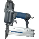 ATM1051 Druckluft-Tacker - 4-7 Bar - Soft Grip - DIN und Orion Anschluß - Inkl. 100 Klammern (40mm), 300 Nägel (20, 30,