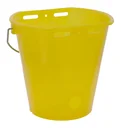 Kälber Tränkeeimer 8 l, gelb transparent mit Skala