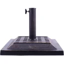 Schirmständer Halterung 9kg 38/48mm Harz Bronze