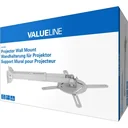 Wandhalterung für Projektor vollbeweglich 10 kg Silber
