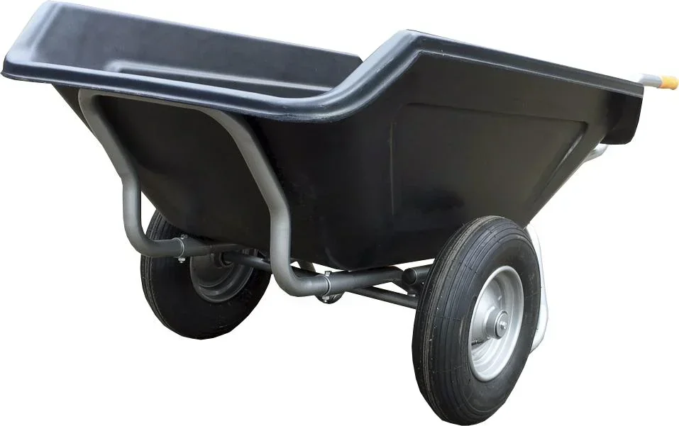 Großmulden-Schubkarre "Maxima", 250 Liter, 2 Lufträder