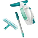 Akku-Fenstersauger "Dry & Clean" mit Spray, Stiel und Einwascher + GRATIS dazu Fensterspray 500 ml