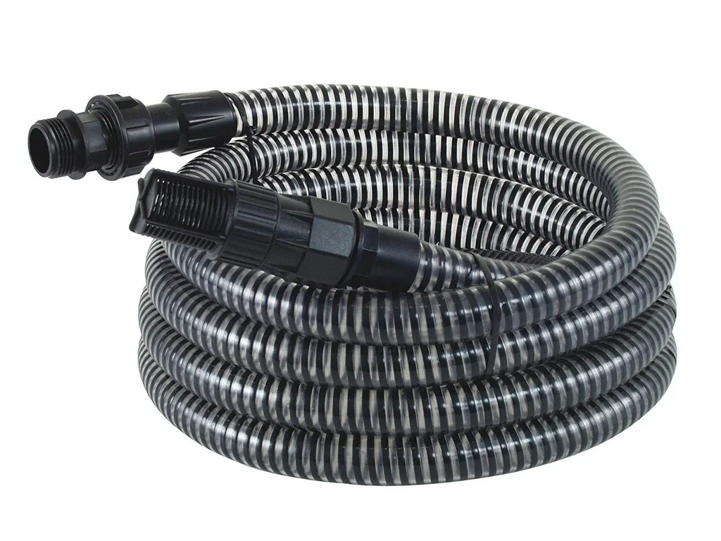 Saugschlauch Ansaugschlauchgarnitur (Schlauchlänge 4m, aus Kunststoff)