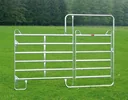 Weidepanel Panel-6, 3,60 m breit mit Tor, 2,20 m hoch
