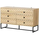 Schubladenschrank im Retro-Design