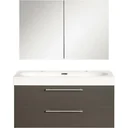 Shallow Badezimmermöbel 100cm - anthrazit