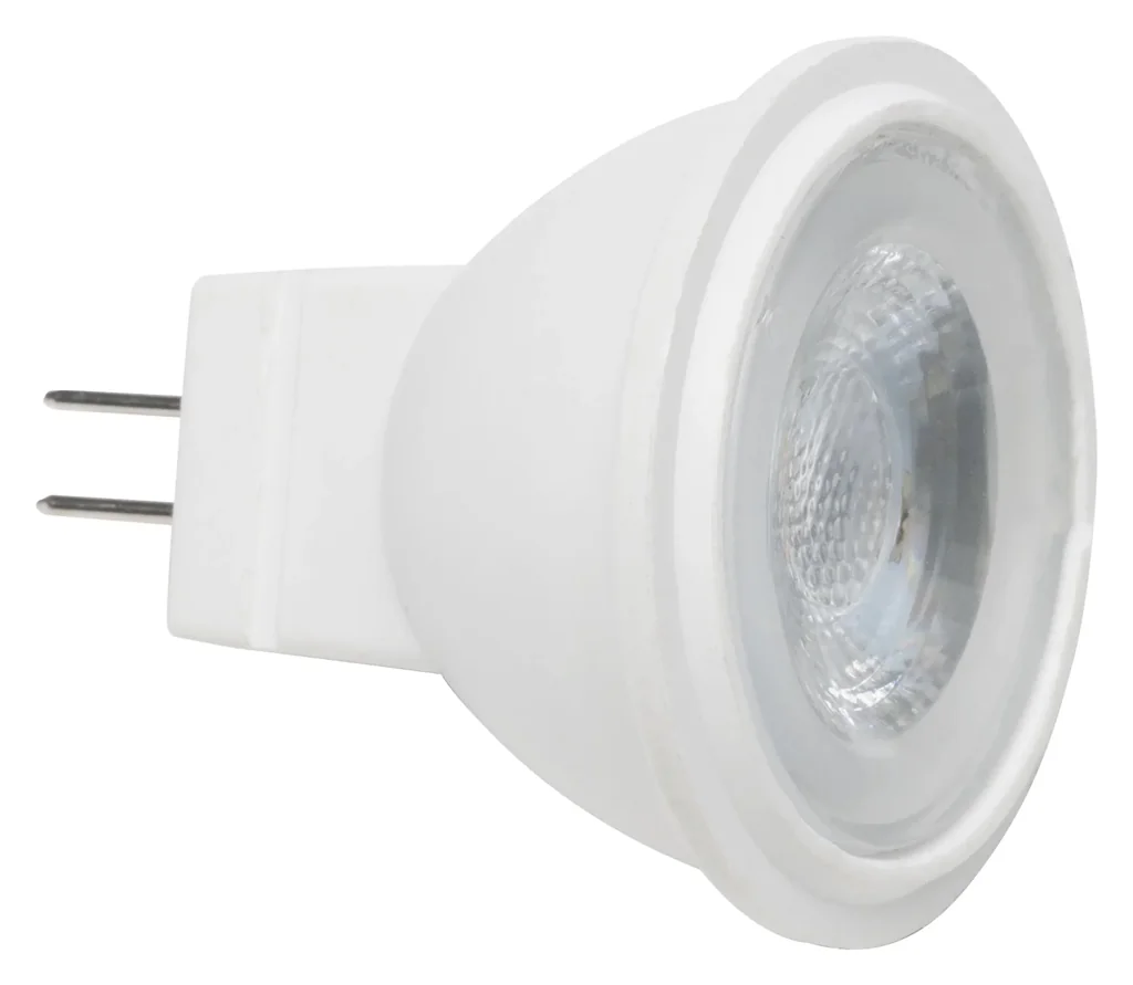 LED Reflektorlampe MR11 mit 3 Watt, GU4, warmweiß