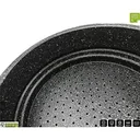 Couscous-Pfanne - 9L - Schwarz - 26x26x26 cm