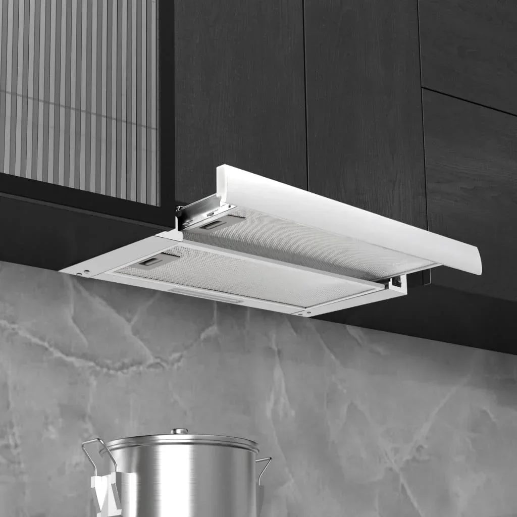Dunstabzugshaube Slimline 480 m³/h Aluminium Edelstahl