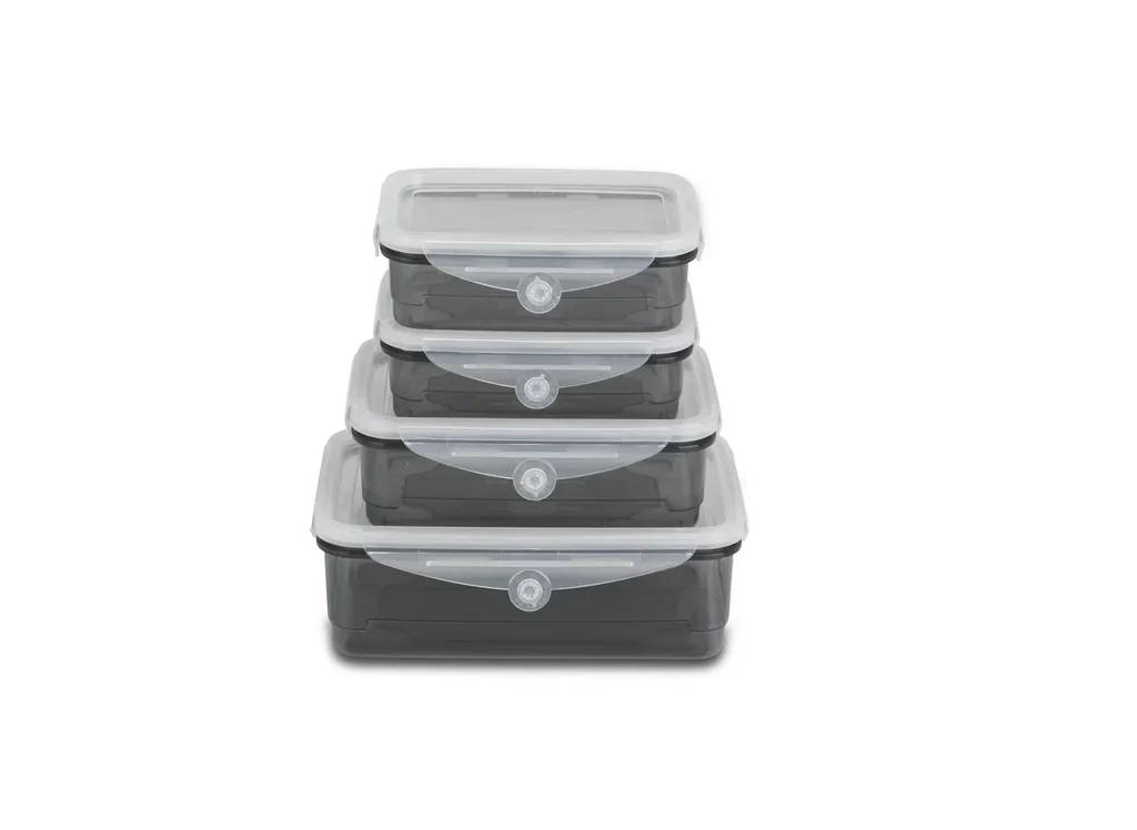 Frischhalte-Dosen-Set, 8-teilig