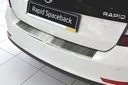 Ladekantenschutz Skoda RAPID SPACEBACK / Edelstahl, Baujahr 2012-2015, FL 2015>
