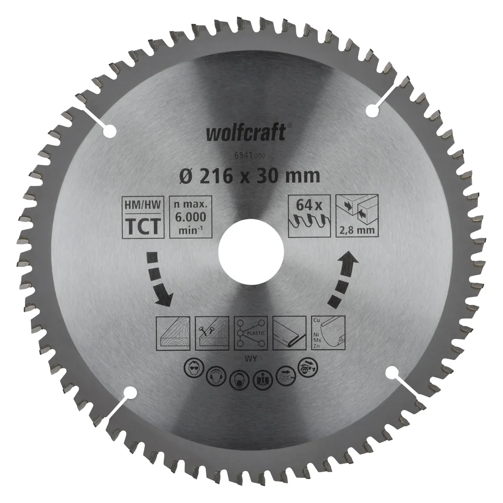 HM-Sägeblatt 216 x 30 x 2,8 mm