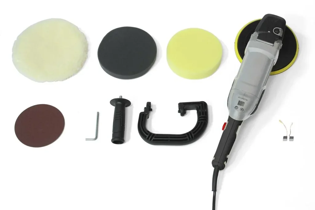 Auto Rotations-Poliermaschine - 1.500 Watt mit LC-Display