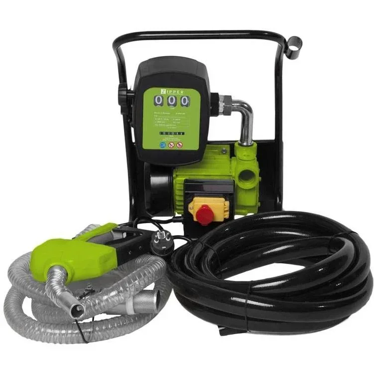 Diesel- und Ölpumpe mit automatischer Abschaltung und Zubehör - 600W - ZI-DOP 600