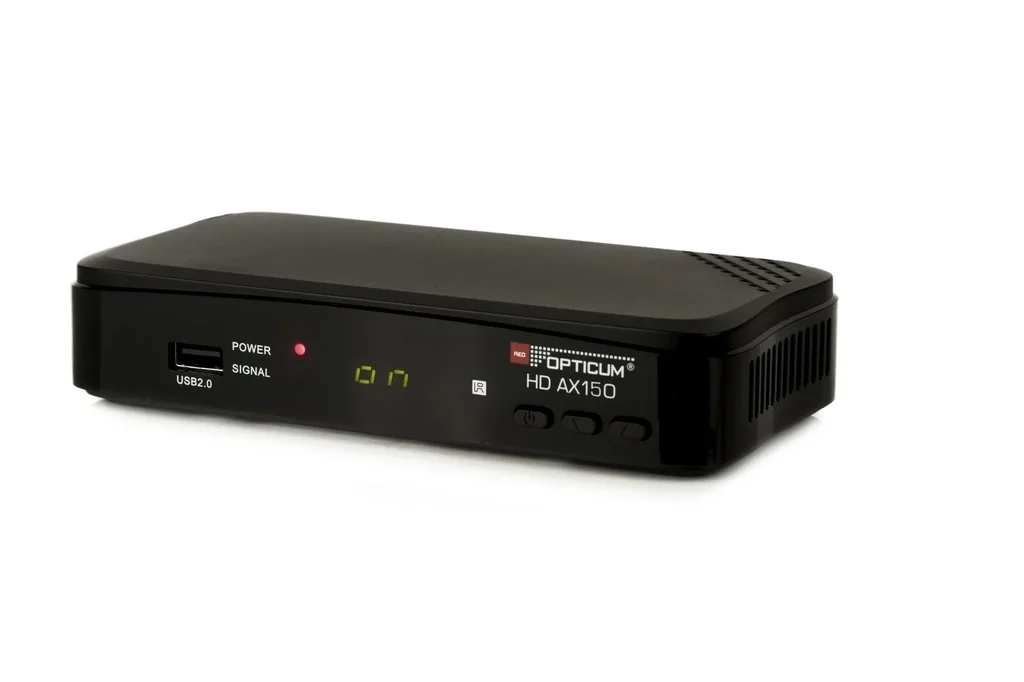 Full HD Satelliten Receiver "HD AX 150" mit 12V Netzteil