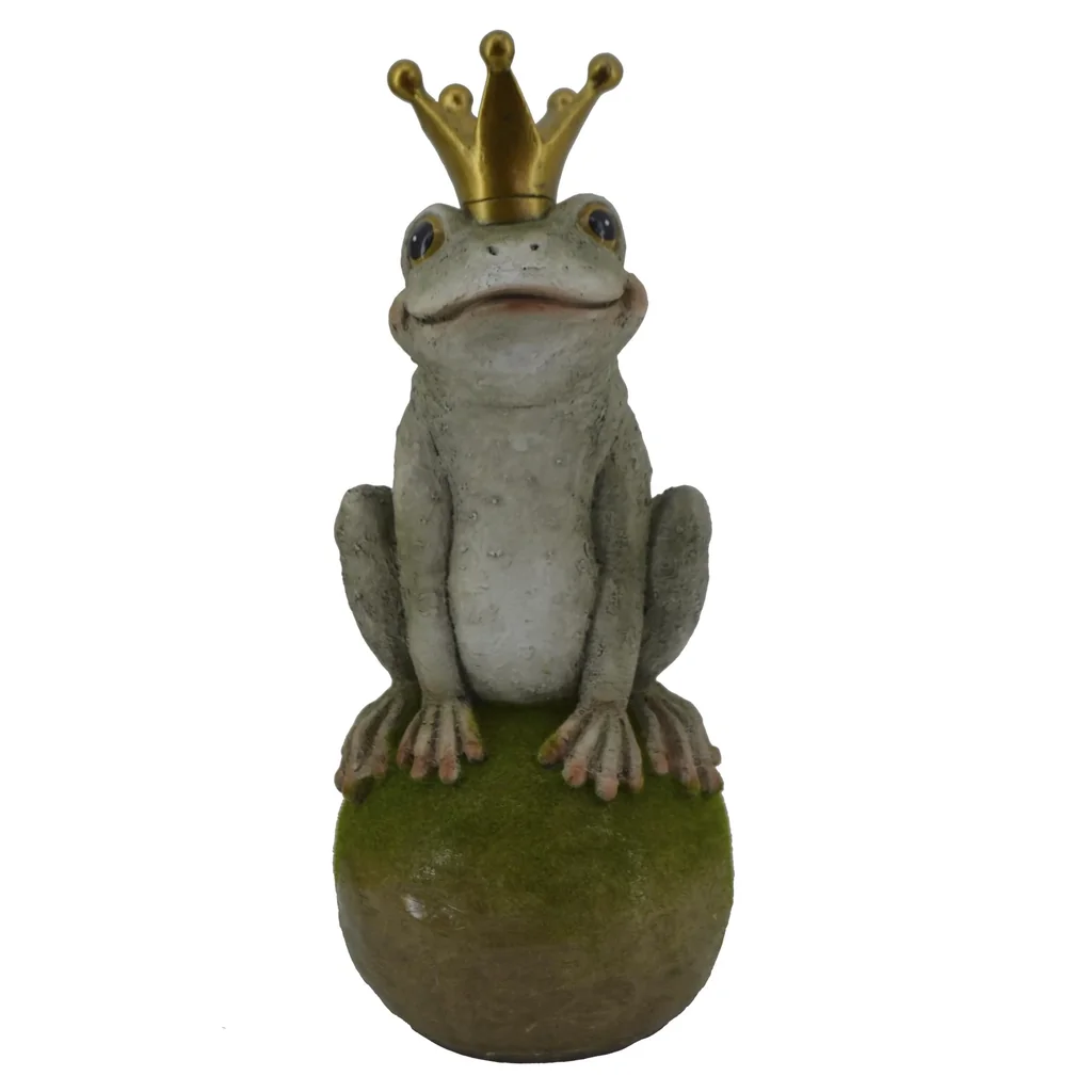 Froschkönig aus Polyresin