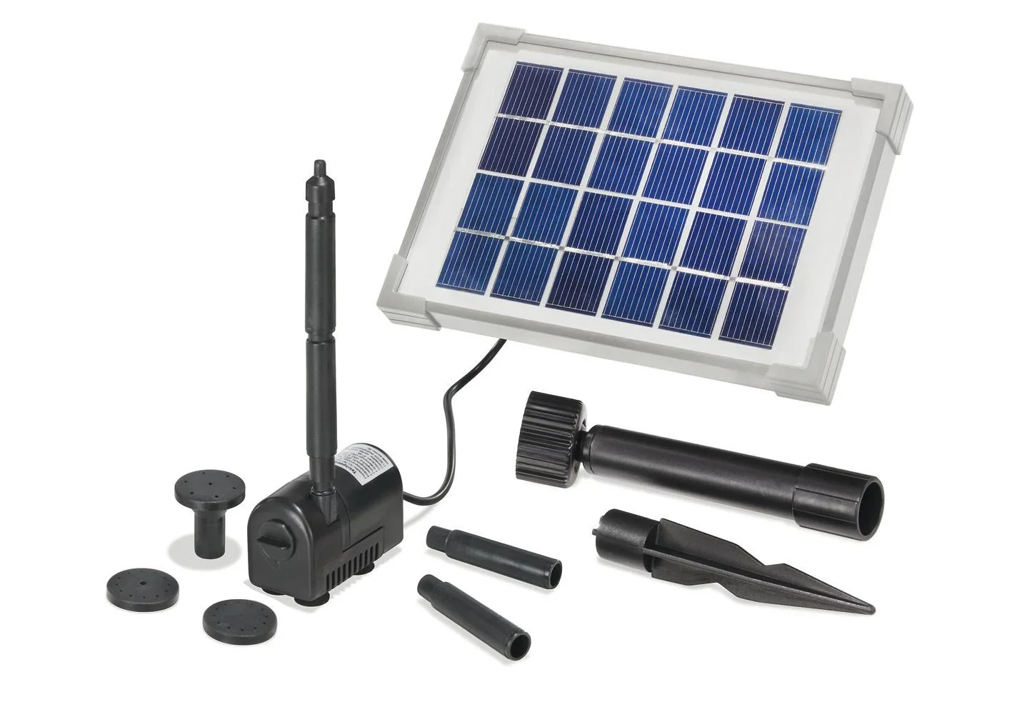 Solar Pumpensystem Rimini S mit 2 Watt Solarmodul + Tauchpumpe