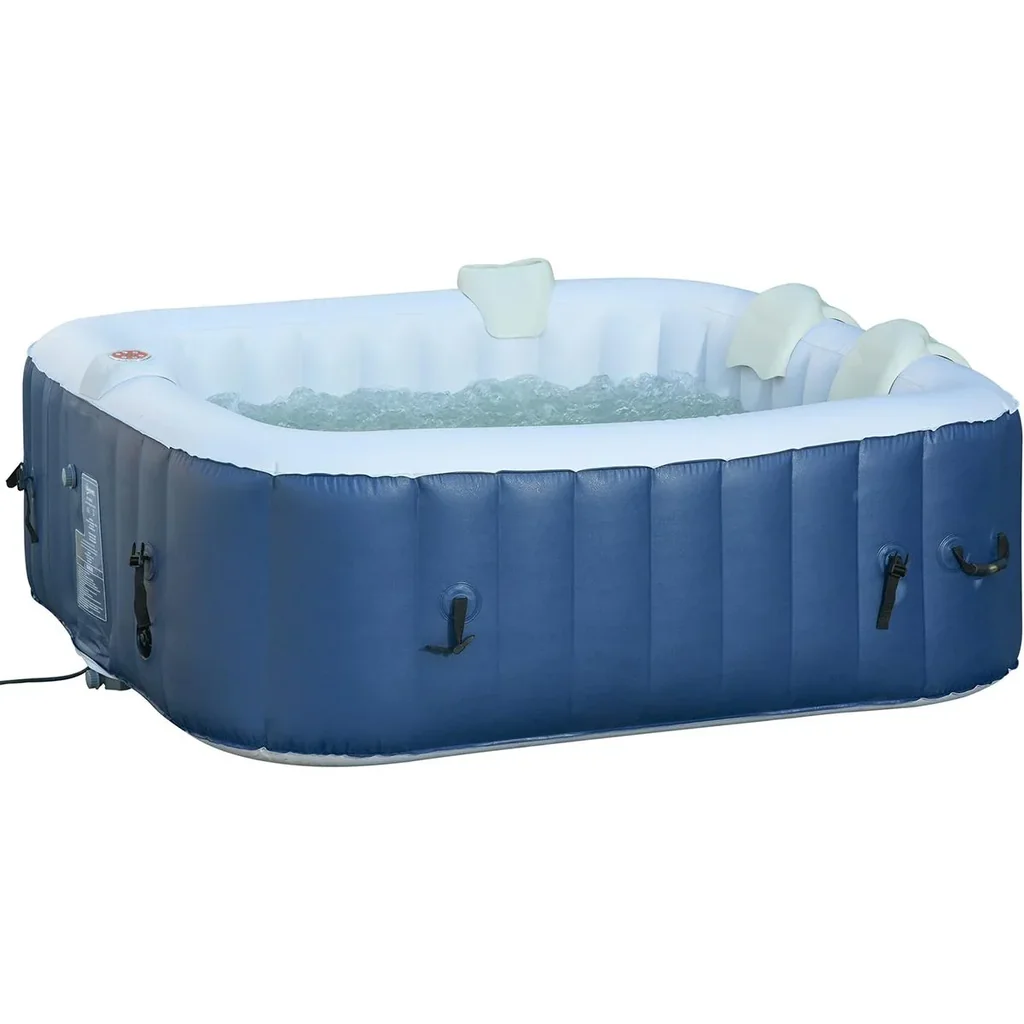 Whirlpool für 2-3 Personen weiß/blau