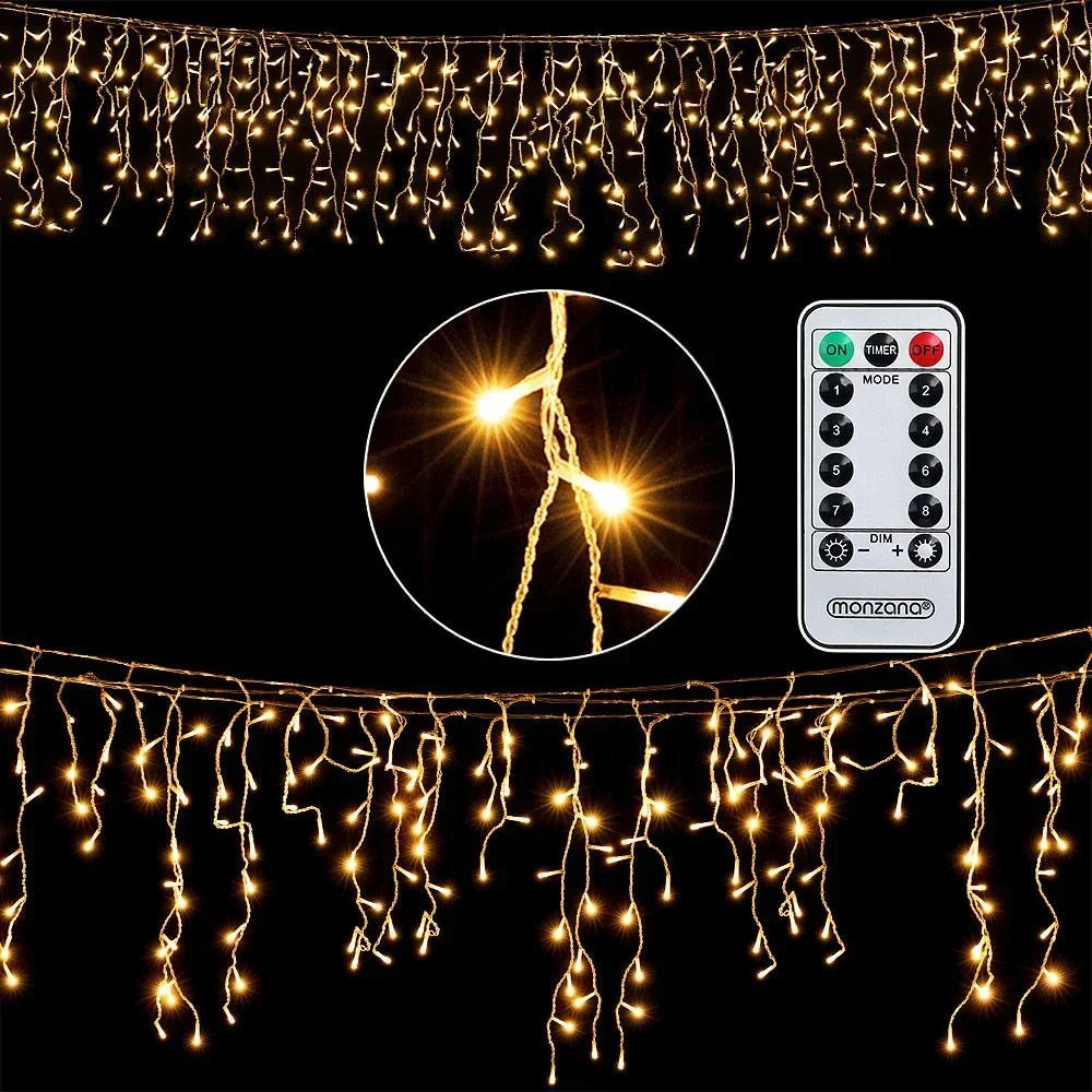 Weihnachtslichterkette - Weiß - 10m
