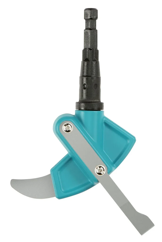 Combisystem 2 in 1 Fugenkratzer, robustes Messer aus Edelstahl