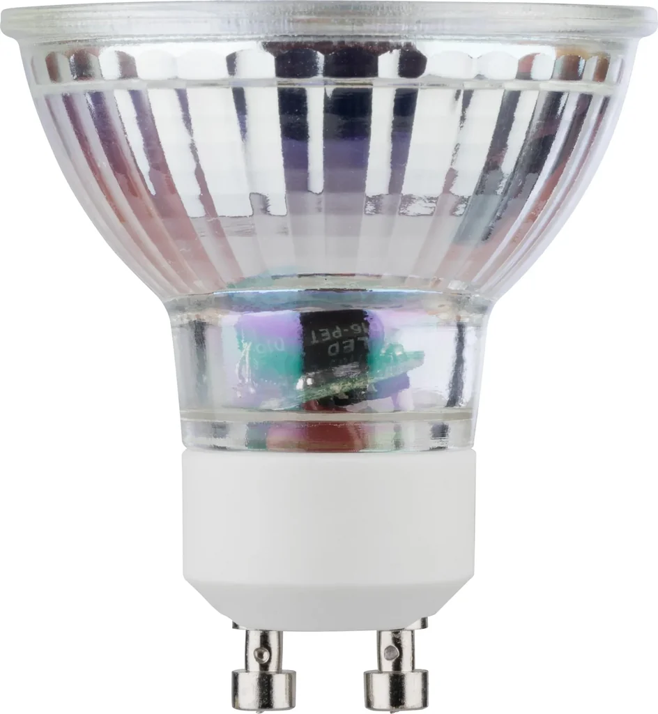 LED-Lampe, Reflektorlampe „GU10“, 250 Lumen, warmweiß, 4 Watt