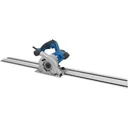 Kappsäge mit Führungsschiene 1050 W - Ø 110 mm - Linealsäge / Kreissäge + Kippfunktion