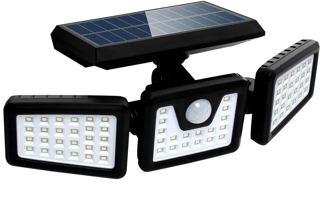 Solar LED Wandleuchte mit Bewegungsmelder