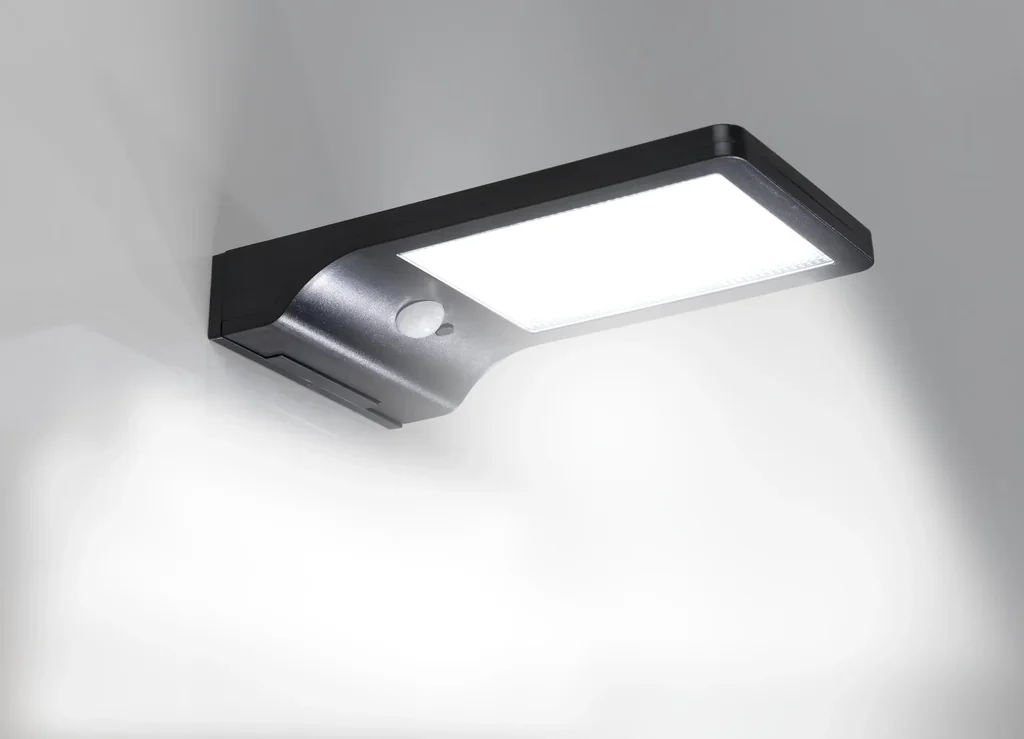 Solar Wandleuchte 3W mit Bewegungsmelder