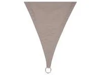Garten-Sonnensegel Dreieck 3,6 X 3,6 X 3,6 m Farbe: Taupe