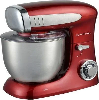 Herenthal Küchenmaschine 1900W - 3 in 1 - Rot