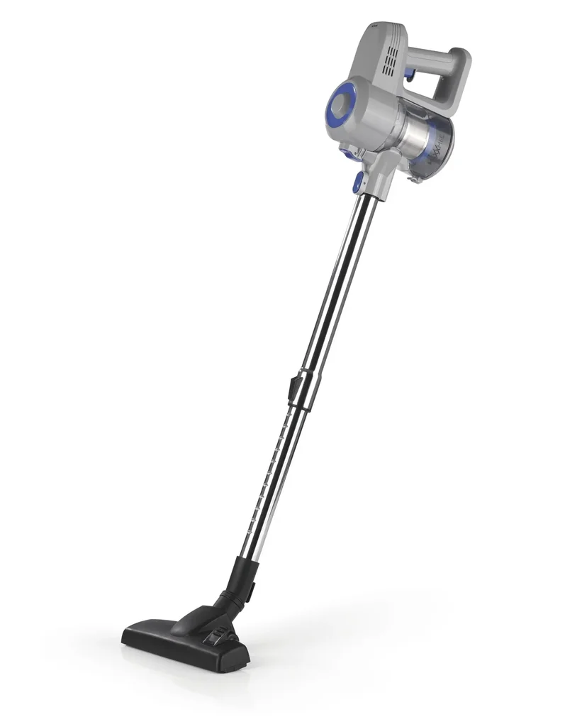 MAXXMEE Akku-Zyklon-Staubsauger mit bis zu 80 cm. Verstellbarem Teleskoprohr