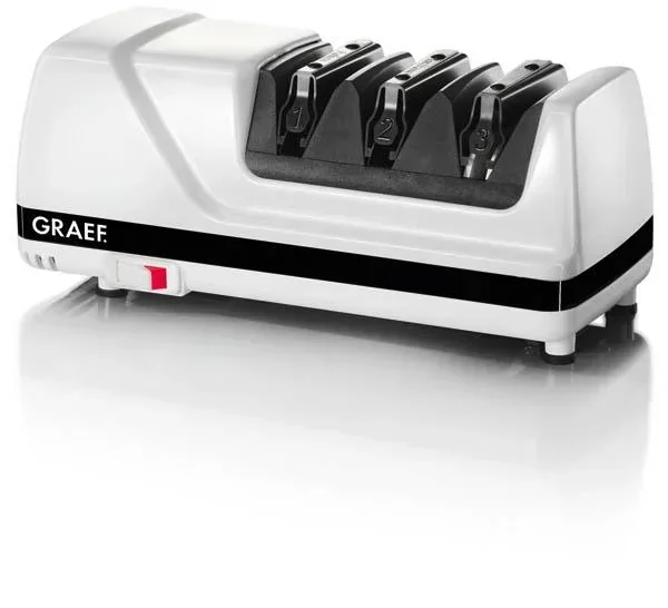 Elektronischer Diamant-Messerschärfer „CC 150“, Weiß/ Schwarz