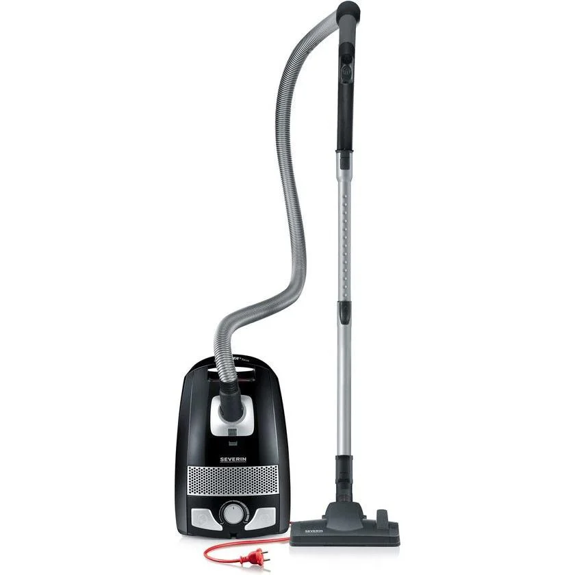 Staubsauger mit Beutel - 700 Watt - Schwarz