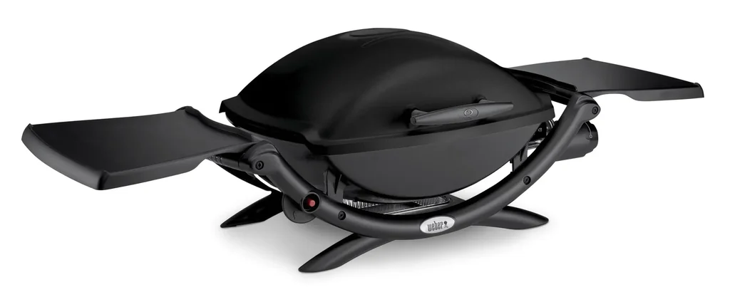 Gasgrill Q 2000, black, mit Seitentischen