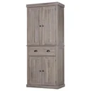 Kolonialschrank mit Schublade braun