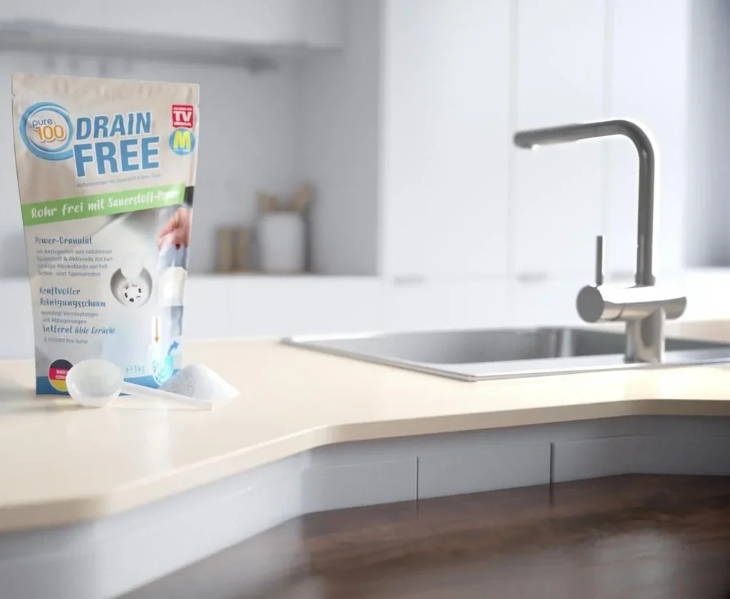 Abflussreiniger Pure100 Drainfree 1 kg