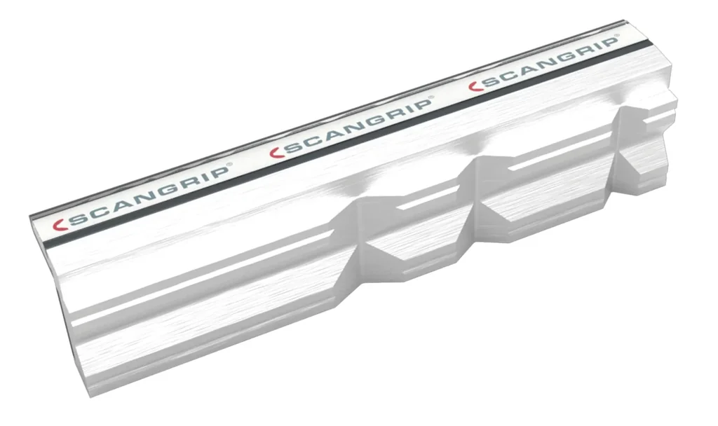 Alu-Prismen-Magnet-Schraubstockbacken 150 mm