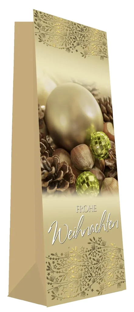 Flaschentüten "Weihnachten", 5 Stück